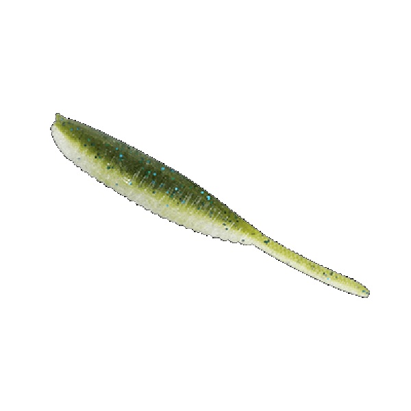 thumbnail image 2 of Gary Yamamoto Original Shad Shaped Worm – Soft Silicone Lures, 6-Pack, Multicolor 2 of 6