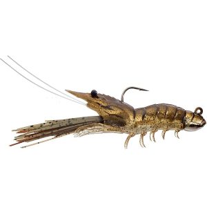 Livetarget Fleeing Shrimp Brown Shrimp 70mm