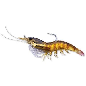 Livetarget Rigged Shrimp Brown Shrimp 75mm