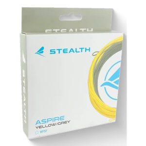 STEALTH ASPIRE YELLOW AND GREY WF5 FLOATING FLY LINE