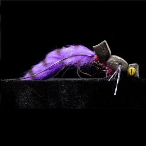 Sci Flies Gnarly Headz Bass Flipper Black/Purple #6