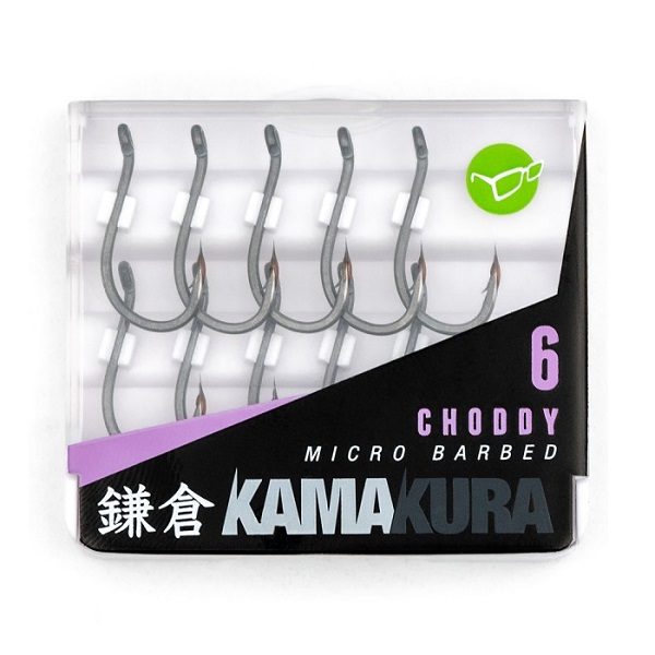 Korda Kamakura Choddy Korda Kamakura Choddy hook box with out-turned eye for stiff rigs