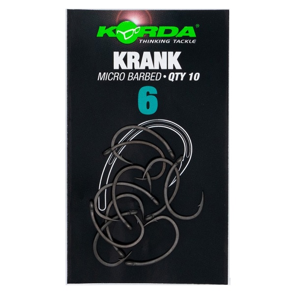 Korda Krank Korda Krank Hook pack with wide gape and offset point